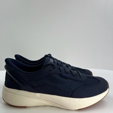 Kizik Charlotte Hands-Free Slip On Sneakers Womens US 7 Mesh Naval Academy Navy