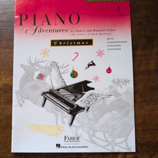 Piano Adventures - Christmas Book - Level 1 by Randall Faber 1996, Trade...