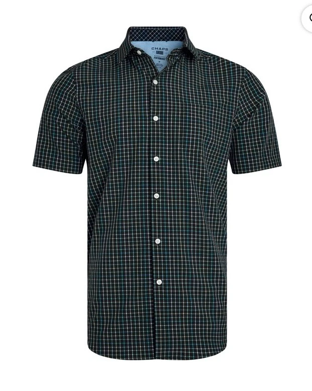 XL Chaps Performance Shirt UPF 50 Men's Stretch Short Sleeve Button Up Stretch
Opens in a new window