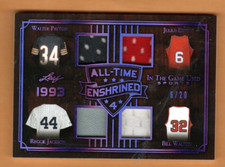 2019 Leaf 1999 All Time Enshrined Payton, Jackson, Erving, & Walton 6/20, Nr-Mt