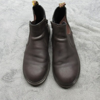 Dr Martens Boots Unisex 6 Mens 7.5 W Brown Leather Zip  display picture 3
