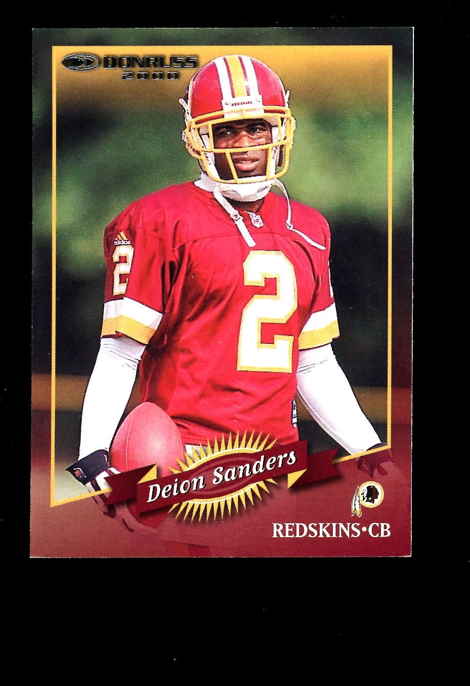 2000 Donruss #150 Deion Sanders Washington Redskins HOF QTY