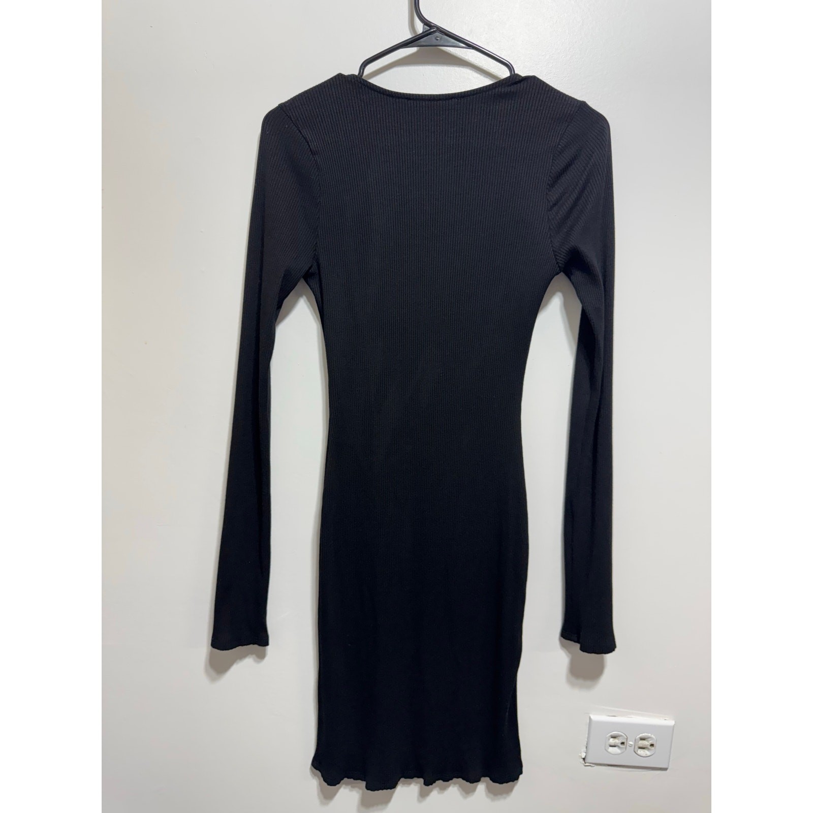 Lulus Go Beyond Basic Black Ribbed Snap Front Bod… - image 5