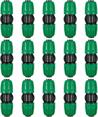 15 Pcs 1/2 Inch Irrigation Tubing Coupling Fittings Connectors, (1/2'' ID X0.6-0.
