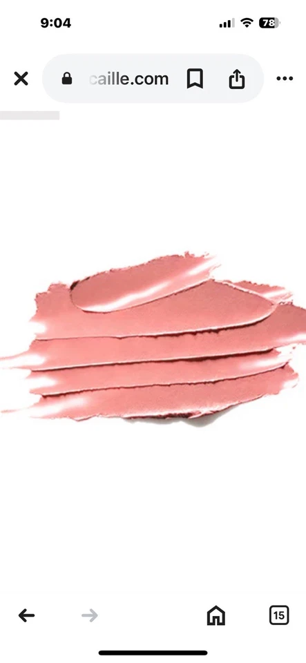 Chantecaille Lip Veil HoneyPot Easy pink nude lipstick new in box - Image 3 of 4