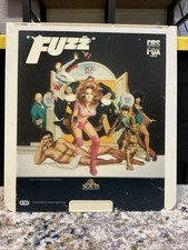 Fuzz CED SelectaVision Videodisc 1972 Burt Reynolds, Tom Skerritt