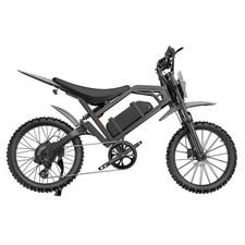 V20 Skinnybike - Bicicleta eléctrica - 17 pulgadas - Motor 500W - Negra