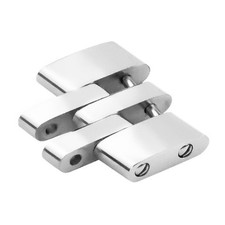 20MM LINK FOR WATCH BAND BREITLING CROSSWIND CHRONO 13055- 5 WIDER LINK SHINY