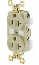 10 Pack Bryant Electrical Tech-Spec 5362-I Receptacle 5-20 Ivory  QTY 10