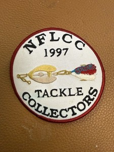 NFLCC Tackle Collectors 1997 Patch 4" Round Fishing