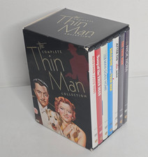 The Complete Thin Man Collection 7-Disc DVD Set William Powell Myrna Loy