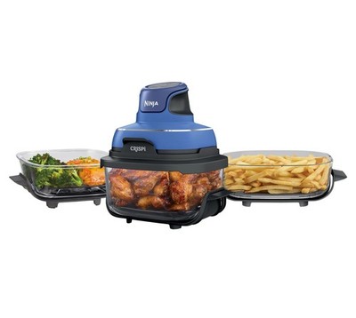 Ninja Crispi 5-in-1 Portable Glass Air Fryer Cooking System, 1500W FN103CO