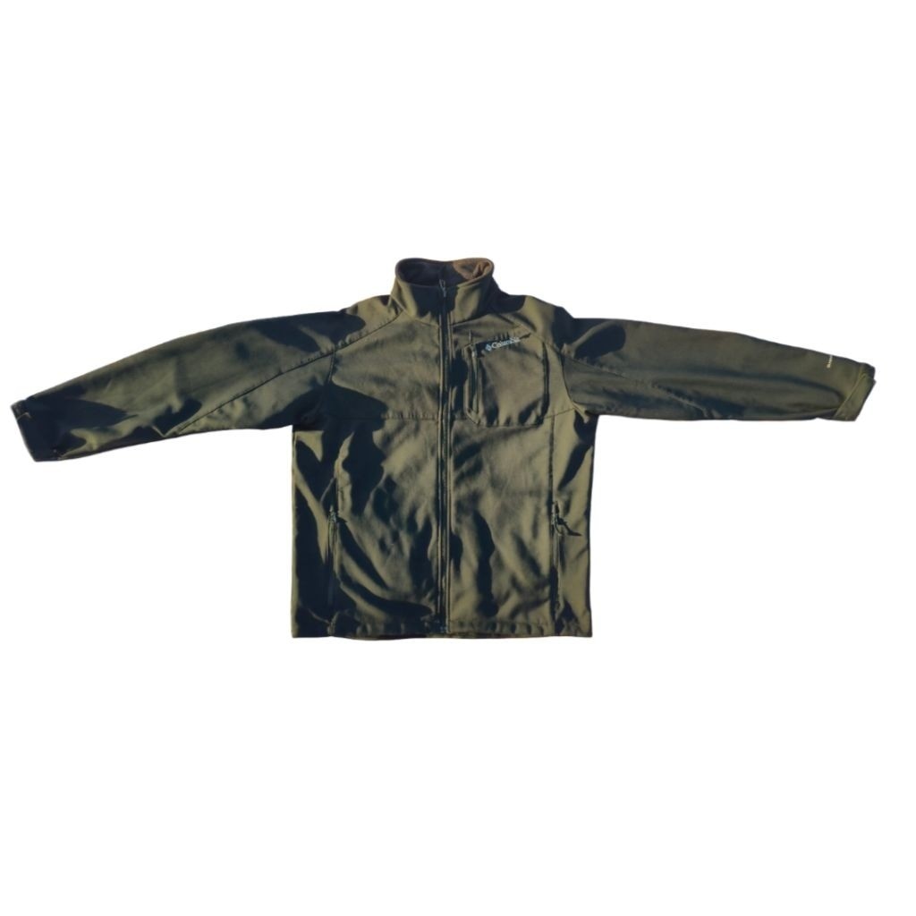 Columbia Black Softshell Performance Jacket Gorpc… - image 1