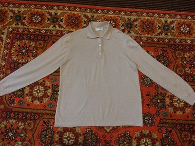 Women Peter Hahn sweater beige wool 44/XXL/52 #C895