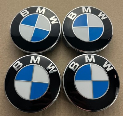 4 ORIGINAL NABENDECKEL 68MM BMW 1ER REIHE F20 3ER F30 E90 5ER F10 X1 E84 X5 F15 