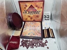 VTG Scrabble Deluxe Edition Turn Table Board Game Milton Bradley 99% COMPLETE
