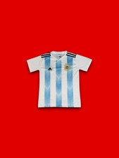 Argentina National Team Soccer Jersey White Blue FIFA World Cup Size medium