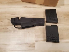 Choate Remington 700 SHORT ACTION Aluminum Modular Chassis CMod & 2 Magazines