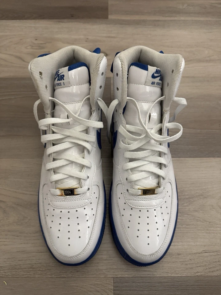 Nike Air Force 1 High AQ4229 100 “Rasheed Wallace” Sz 10 No Box - Image 3 of 4
