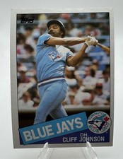 1985 Topps #568 Cliff Johnson Toronto Blue Jays ⚾️