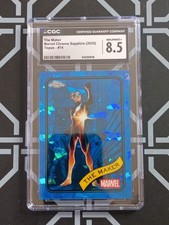 Marvel Topps Chrome Sapphire Edition The Maker #74 (2025) CGC Graded 8.5