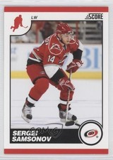 2010-11 Score Glossy Sergei Samsonov #114 0a4