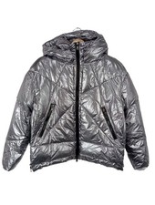 CANADIAN Giacca invernale Donna Giacca Taglia IT 40 argento stile casual
