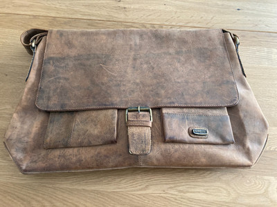 Harold's Antic Messenger Tasche 40x30 cm mit Laptopfach