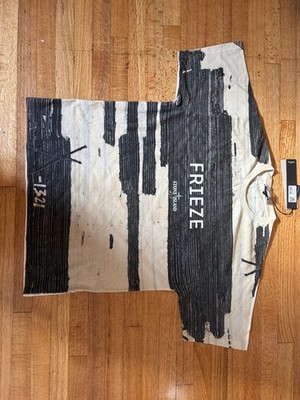 Stone Island X FRIEZE Tee Designed By Artist Jamal Cyrus. New With Tags.