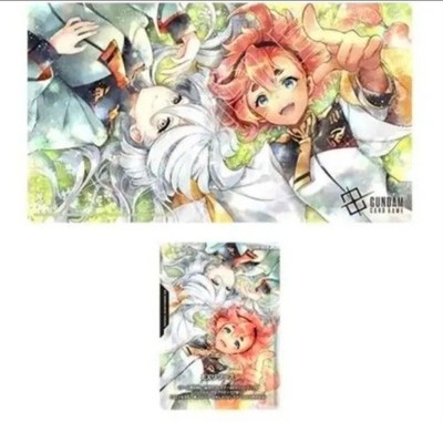 Gundam Card Game Official Playmat & Card Set Sletta & Miorine EVX02 BCGF25-26 JP