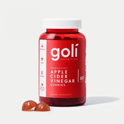 Goli Apple Cider Vinegar Gummy Vitamins, World's First - Vitamin B12
