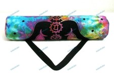 Multi Color Yoga Mat Carrier Bag Fitness Gym Bag Hippie Mandala Print Shoulder