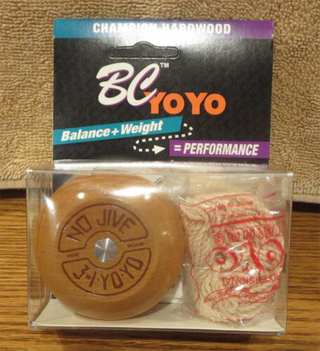 BRAND NEW Tom Kuhn 3 IN 1, Custom, No Jive Yo-Yo - Hardwood Professional Model