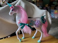 Barbie Dreamtopia Brush 'n Sparkle Unicorn with Lights and Sounds preowned