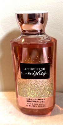 Bath & Body Works A thousand Wishes Shower Gel Body Wash 10 oz NEW