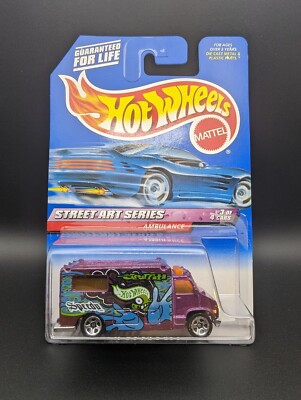 Hot Wheels #951 Ambulance Street Art Series Diecast Sealed Vintage Release 1999
