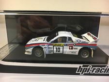 rare 1:43 HPI 8286 Lancia Rally 037 #10 Henri Toivonen rally Finland 1983