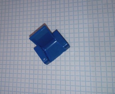 1 Lego piece 2717 Technic Seat Base 3 by 2 Blue for Car Helicopter Retired IRL