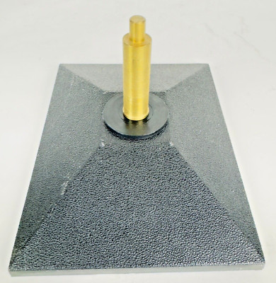 Universal Work Holder Revolving Bench Tool Fixture 8''x6'' Base BrasStud 1/2''x3/8''