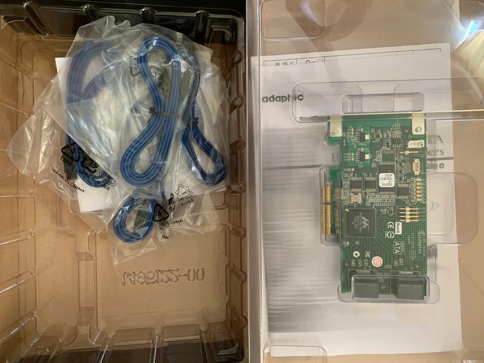 Adaptec AAR-1430SA 4-Port SATA RAID Controller Adapter Card PCI-e 2240900-R - Image 4 of 4