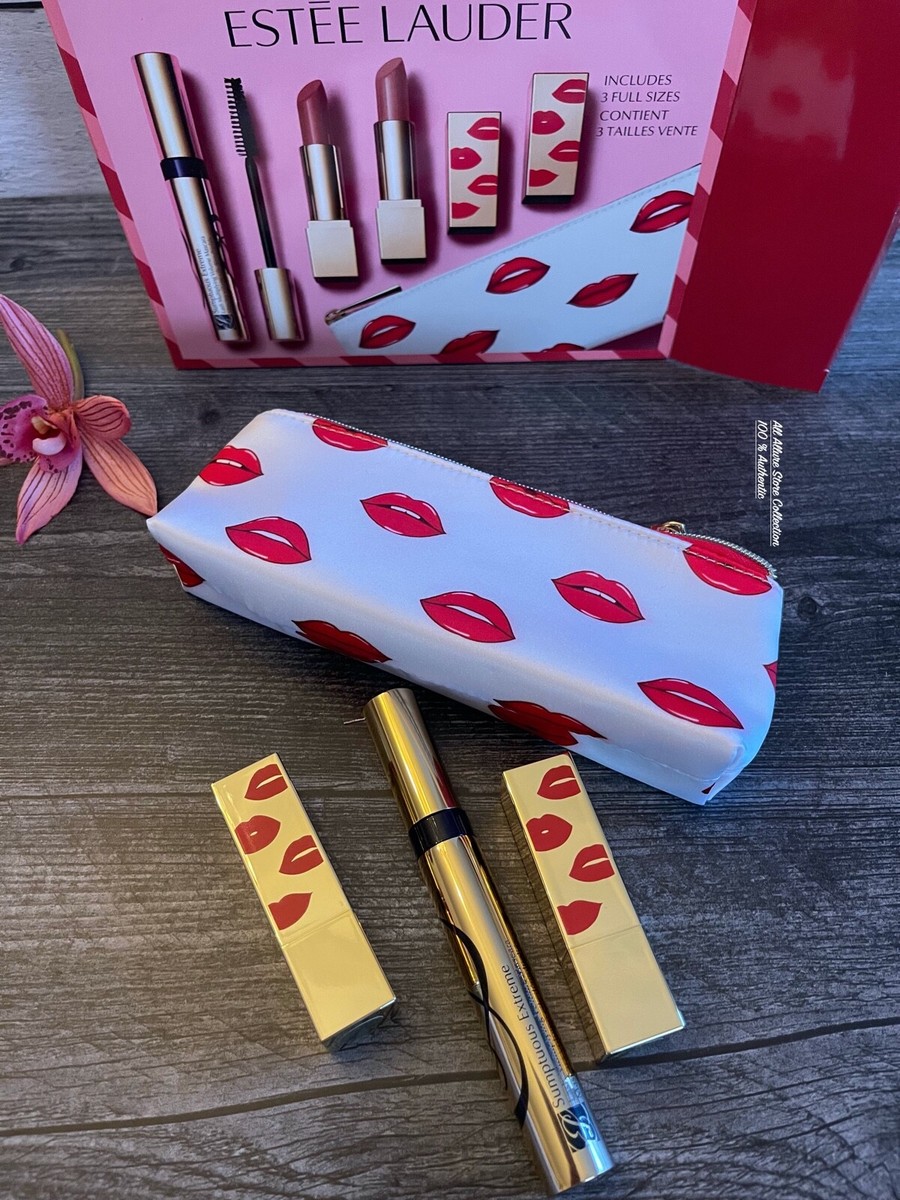 Estee Lauder Glossy Lips Set 3 Full Sizes orSculpted Envy Lips Set