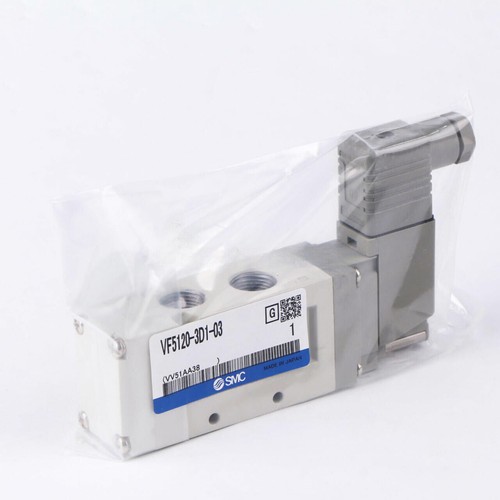SMC 5/2 Pneumatic Solenoid Valve VF5120-3D1-03 /VF51203D103 VF5000 Series - Picture 2 of 4