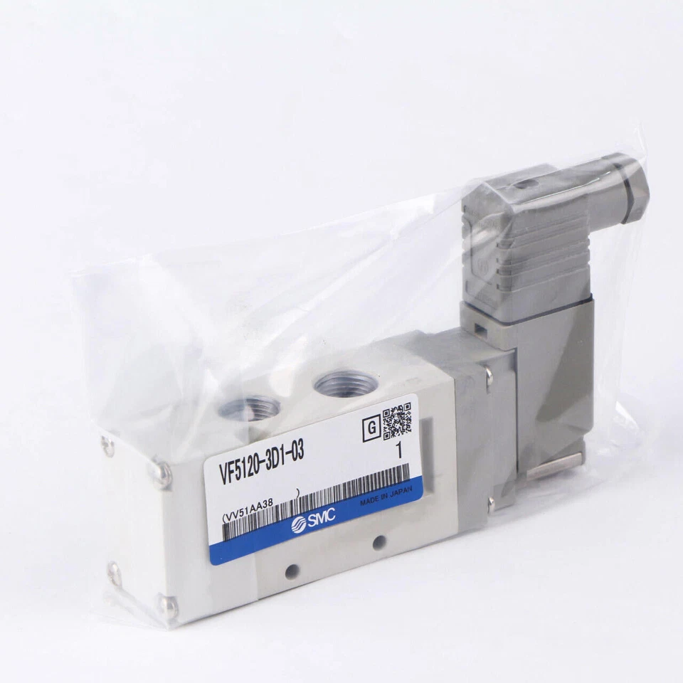 Electroválvula neumática SMC 5/2 VF5120-3D1-03/VF51203D103 VF5000 Series Foto 2 de 4