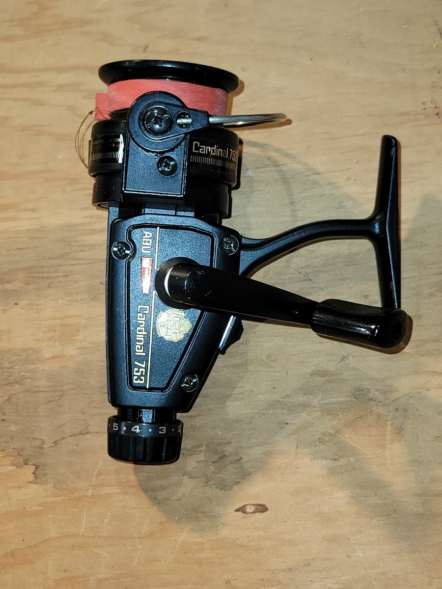 ABU Cardinal 753 スピニングリール 黒 ABU Cardinal 753 スピニングリール 黒 ABU Cardinal 753