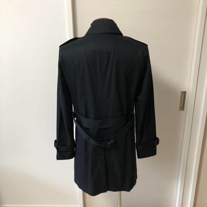 BURBERRY BLACK LABEL Trench Coat Black Men's US size S | eBay