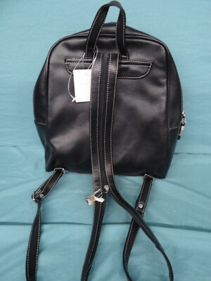 dkny mini quilted backpack DKNY Black Quilted Backpack