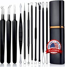 removedor de puntos negros espinillas extractor saca eliminador acne kit set 11P