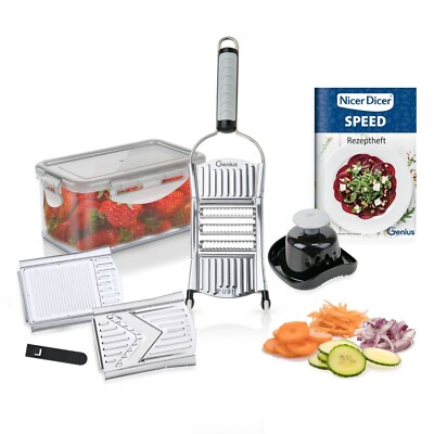 Genius Handhobel Set-Nicer Dicer Speed 9 tlg. B-Set