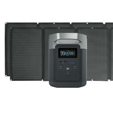 Ecoflow Delta 1800w 1260wh + 2x 160w Solar Panels