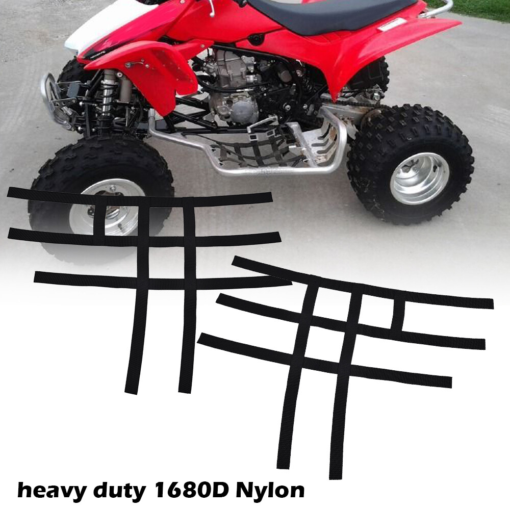 Nerf Bar Nets / Heel Guards For Tusk, Alba, 757, Titan ATVs – Fits